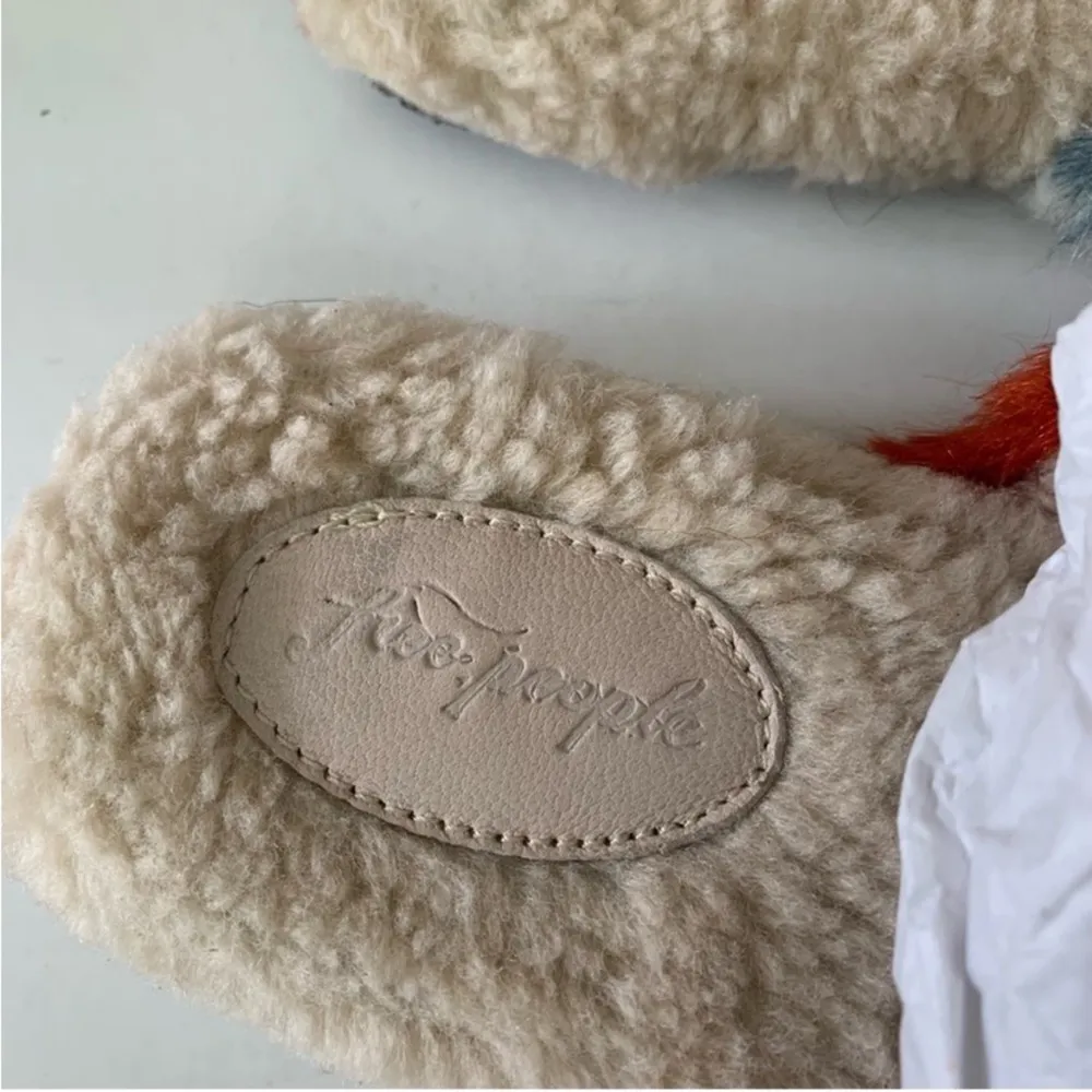 NWT Free People Daylights Faux Fur Slipper Slides - Image 9