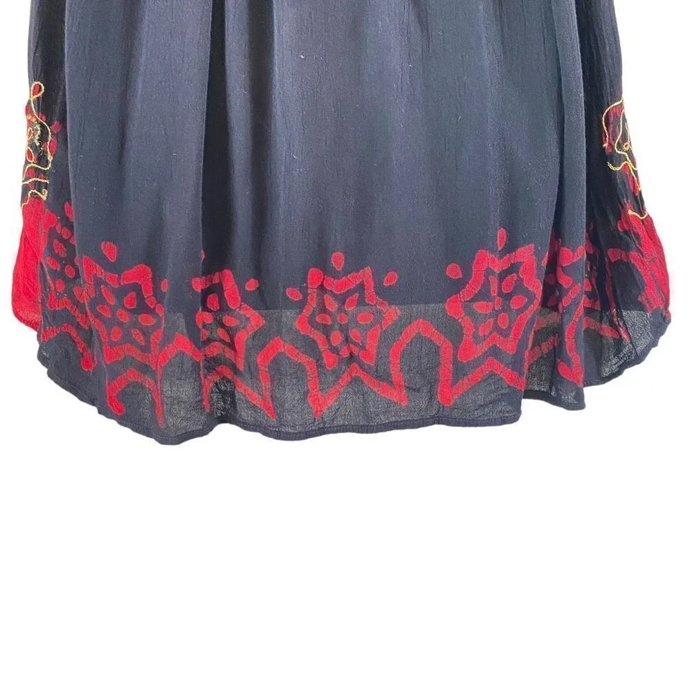 Embroidered Boho Tunic Tank - Image 5