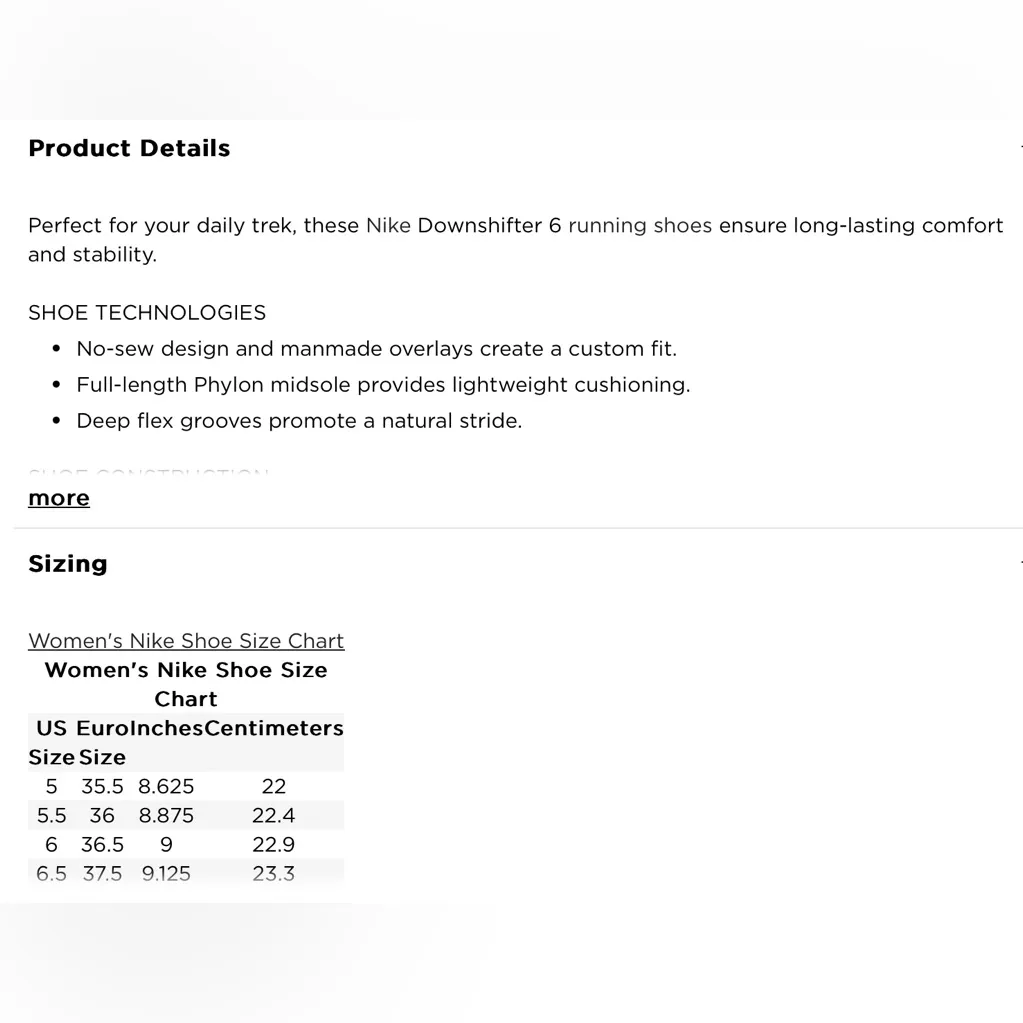 Nike Downshifter for women. Size 9. - Image 5