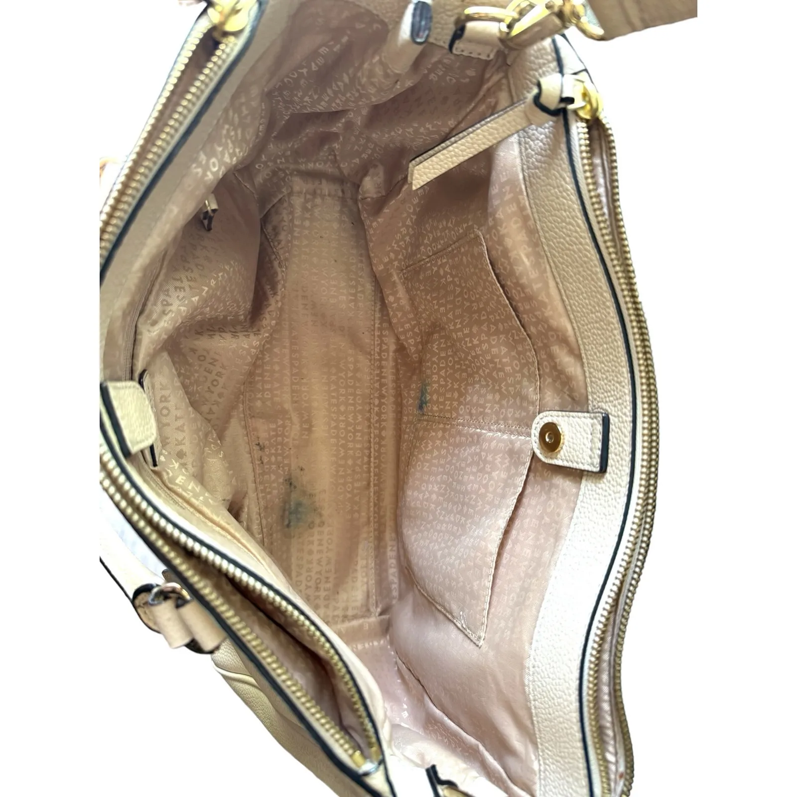 Kate Spade Mulberry Street Leighann Pebbled Leather Crossbody Tote - Image 12