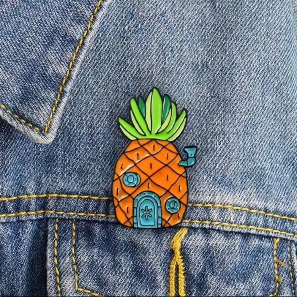 SpongeBob SquarePants pineapple pin￼ Orange - Image 5