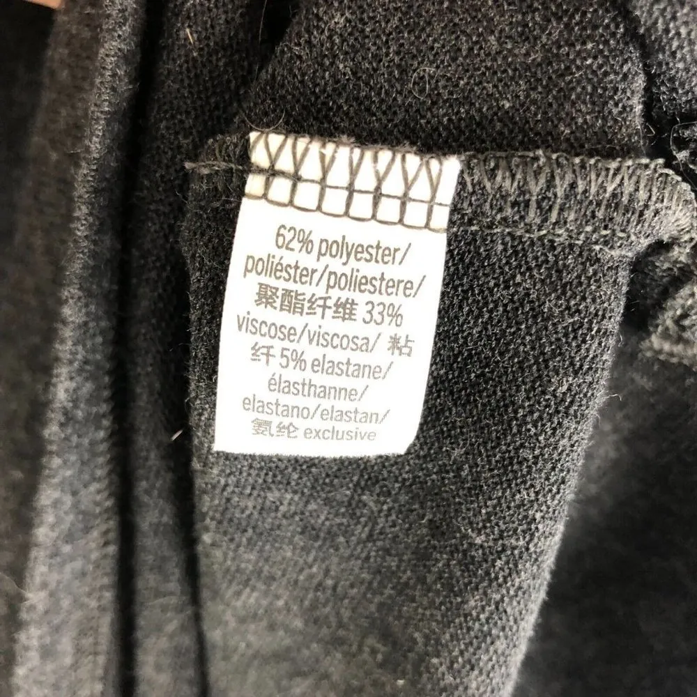 Victorias Secret Womens Sweater Scoop Neck Lightweight Long Sleeve Basic Gray M - Image 4