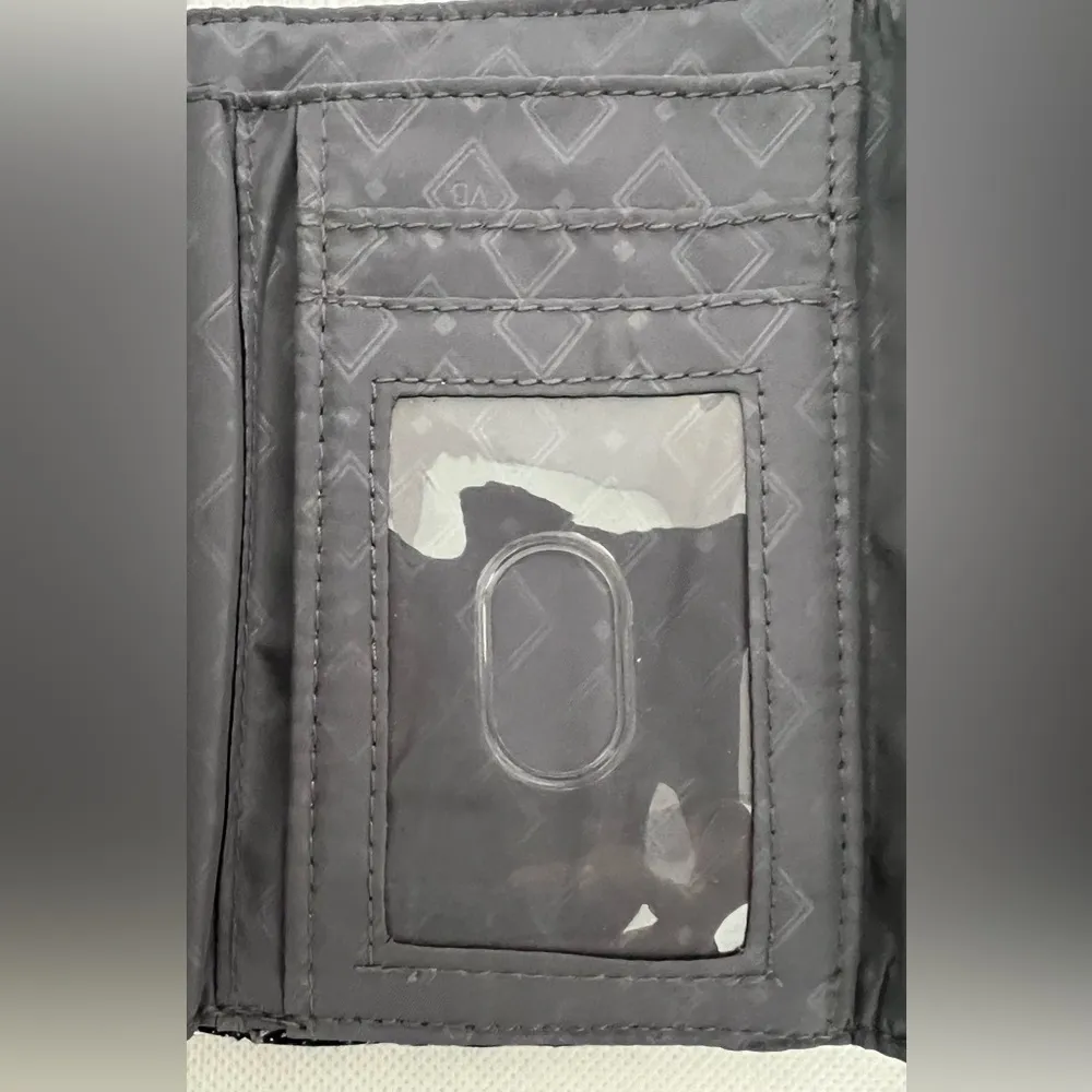 Vera Bradley | ladies Stellar Paisley RFID Euro trifold wallet. - Image 8