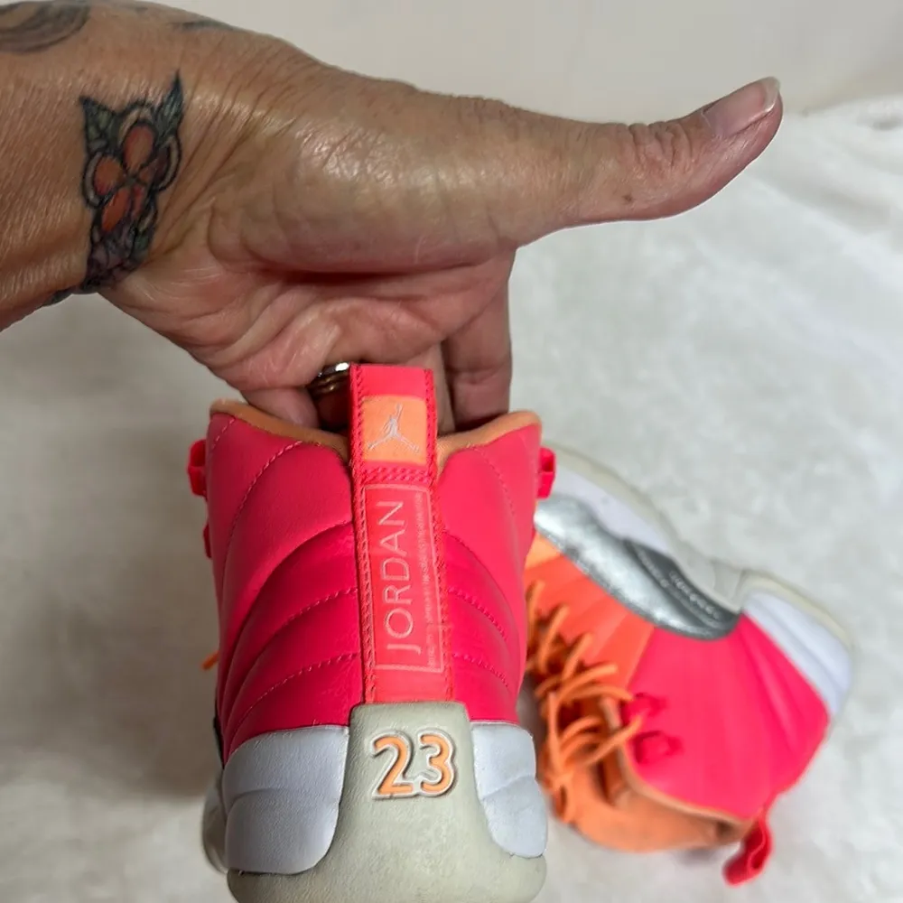 Nike Air Jordan 12 Retro GS Sunrise 4.5Y women’s 6.5 - Image 11