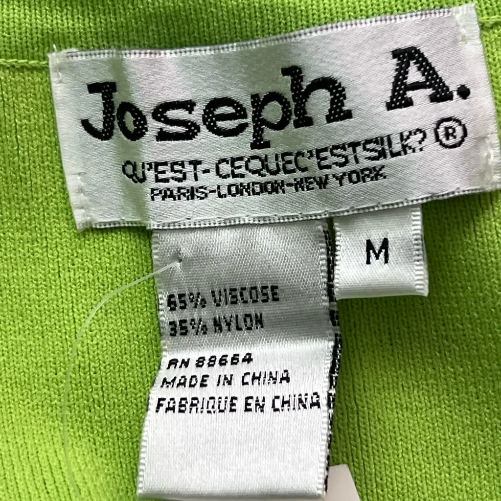 Joseph Lime Green Top with Floral Details - Image 6
