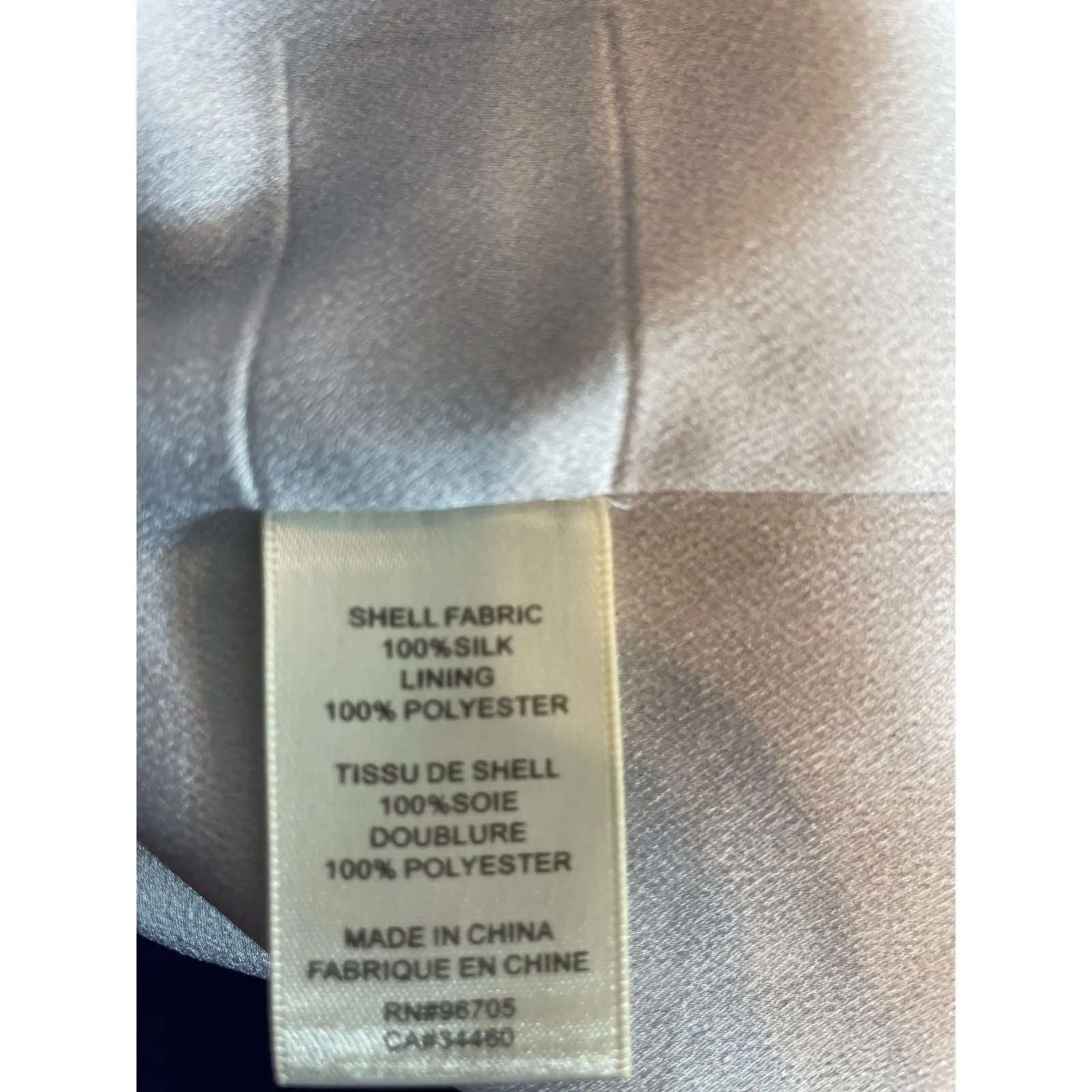 Rebecca Taylor Silk Mini Dress Size 2 Blue Leopard Print Fairy Core Boho Preppy - Image 8