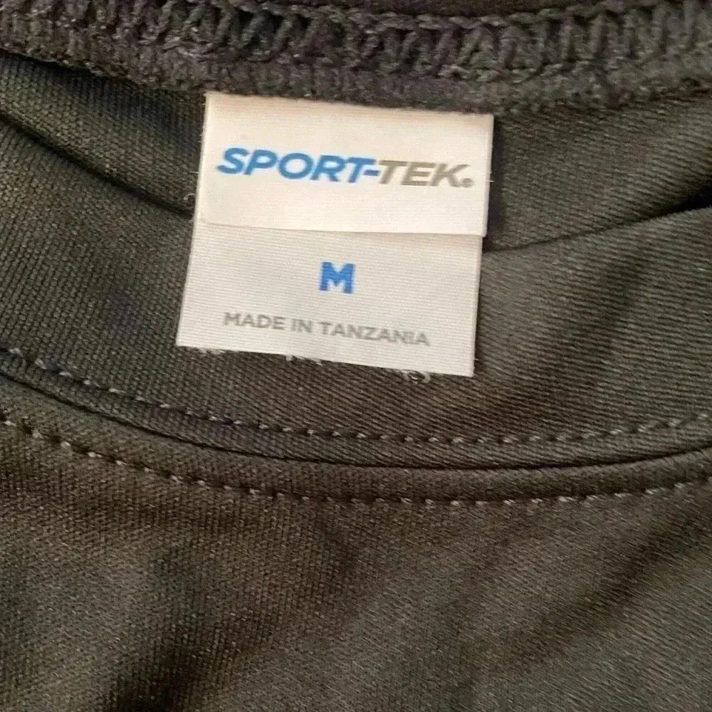 💥🆕Sport-Tek Basic Black Crew Neck Top M🆕 - Image 5