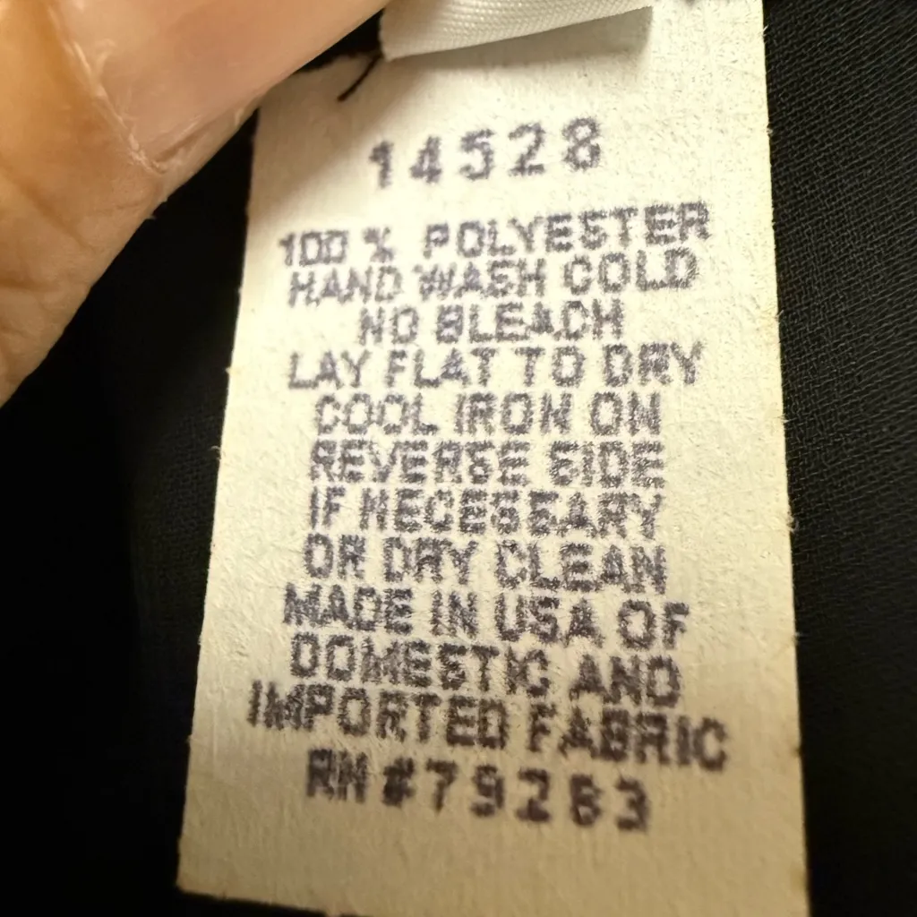 Alex Evenings NWT  Elegant Black Chiffon Pants Size Medium Petite - Image 15