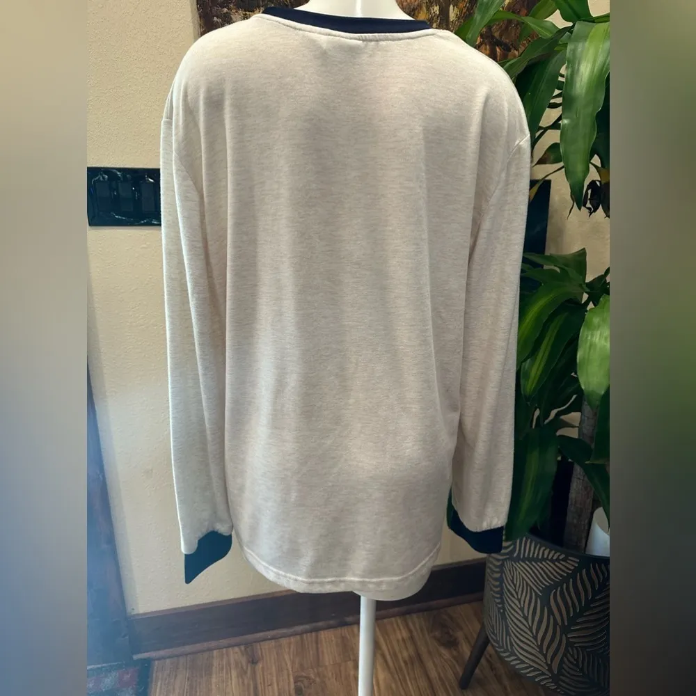 EUC couple Mamma & Papa bear long sleeve shirt size L both. - Image 7