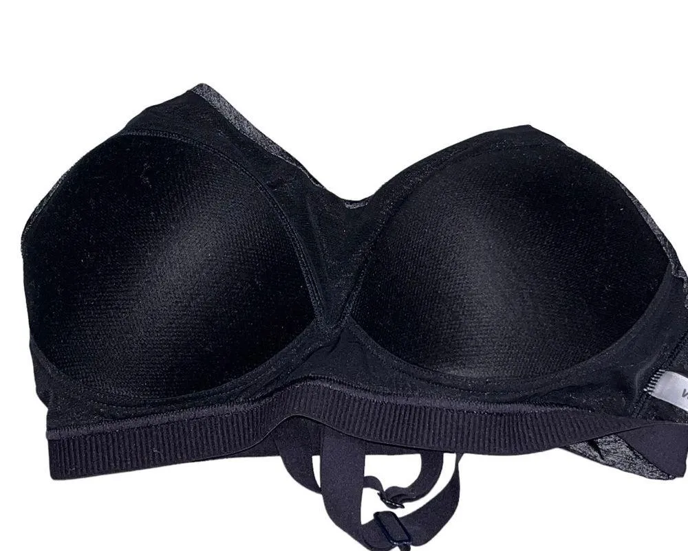 VICTORIA'S SECRET VSX SPORT Black Racerback Sports Bra - Image 3