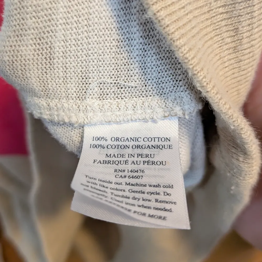 Faherty Sunset Striped Hoodie Size XS - Image 5