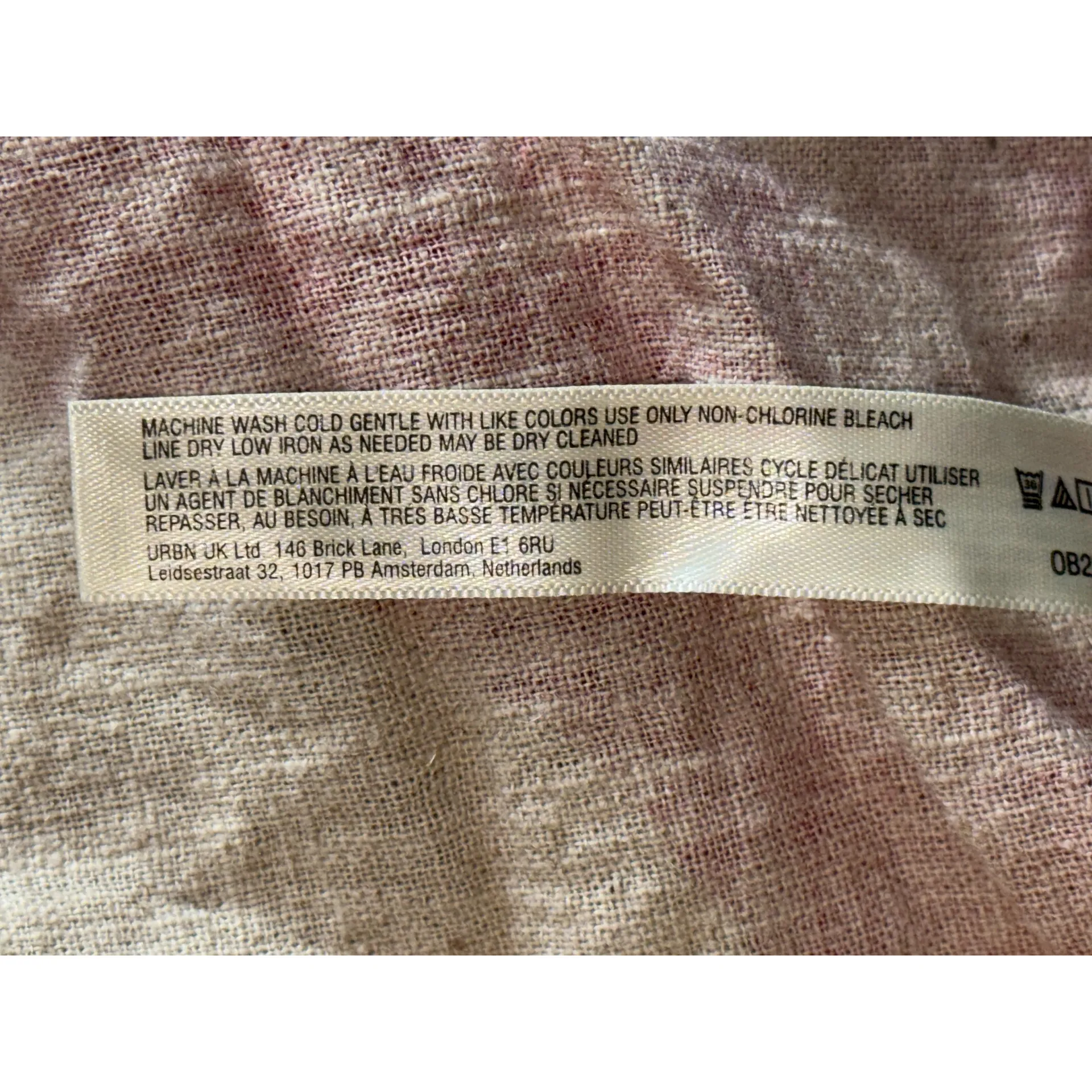 NWT Anthropologie Pink Red Floral Linen Cotton Strapless Maxi Dress Size XXS 2XS - Image 8