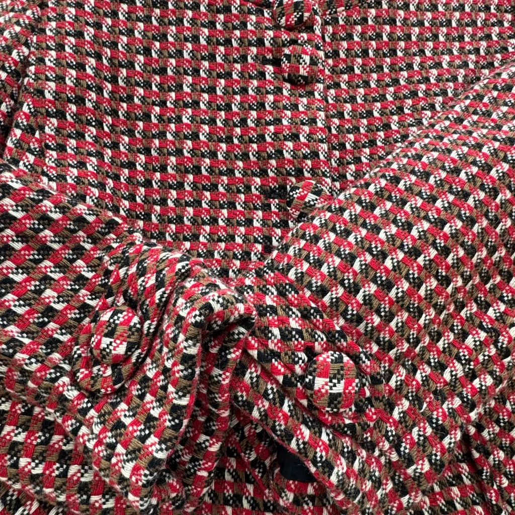 Ann Taylor LOFT Wool Plaid Jacket Size 10 - Image 4