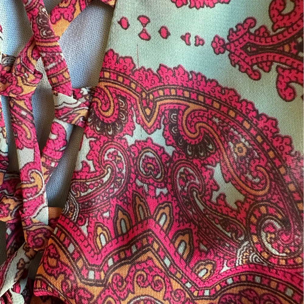 Show Me Your Mumu Rancho Mirage Lace Up Tunic Dress Bell of the Bali Size Large - Image 14