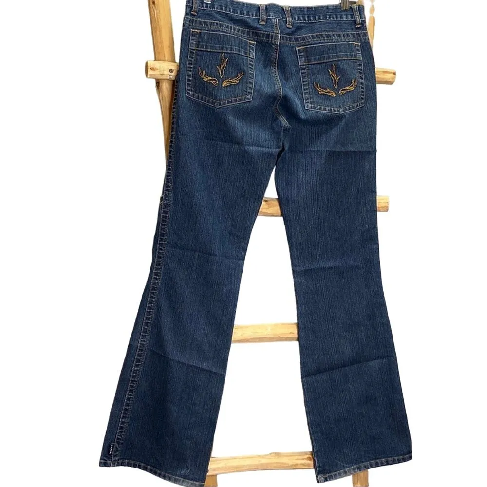 Prana Women's Flare Leg Jeans Size Medium - Image 6