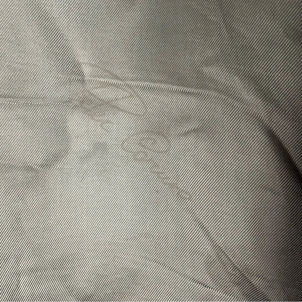 Peter Caruso Genuine Leather Lined Long Sleeves Double Breasted Trench Coat Brown Size M - Image 8