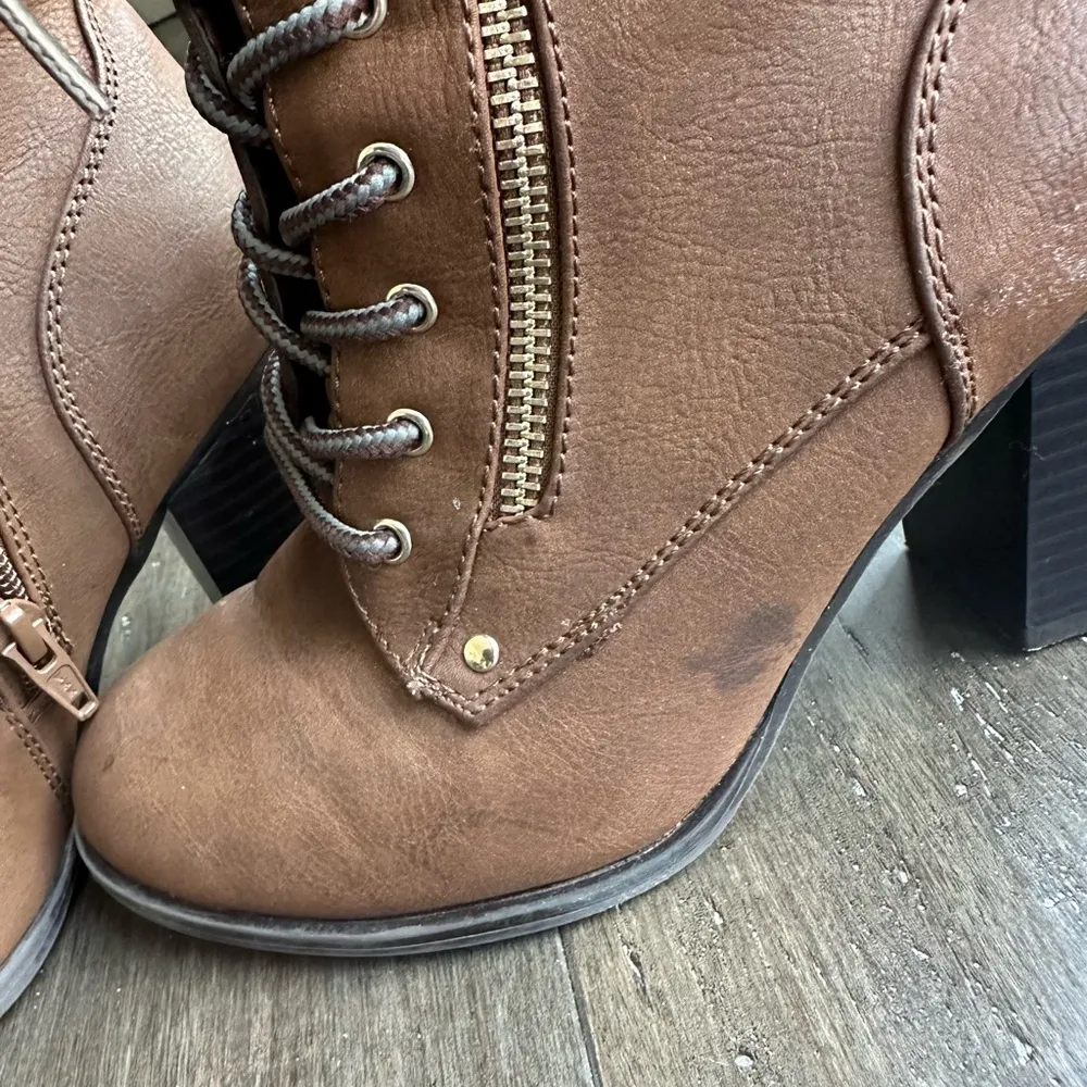 Brown Ankle Booties - Image 4