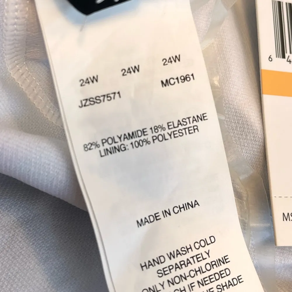 Jantzen Swimsuit Paisley One Piece Cut-Out 24W New - Image 6