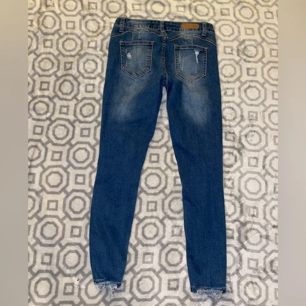 Gogo Jeans USA Cropped Skinny Distressed Jeans 3 - Image 13