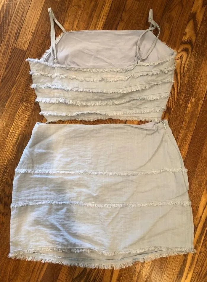 Wild Honey blue two piece - Image 3