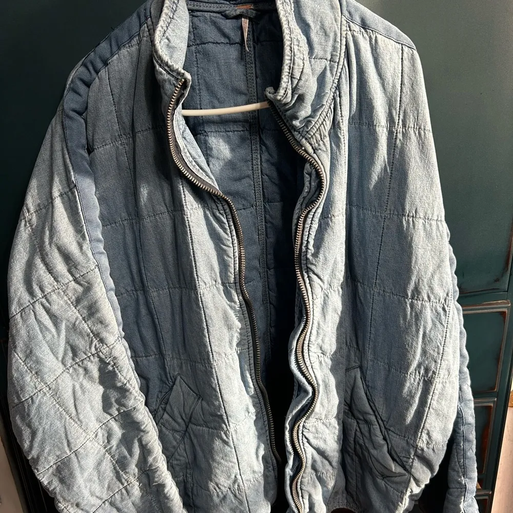 Free people dolman jacket​ Blue Size L - Image 2