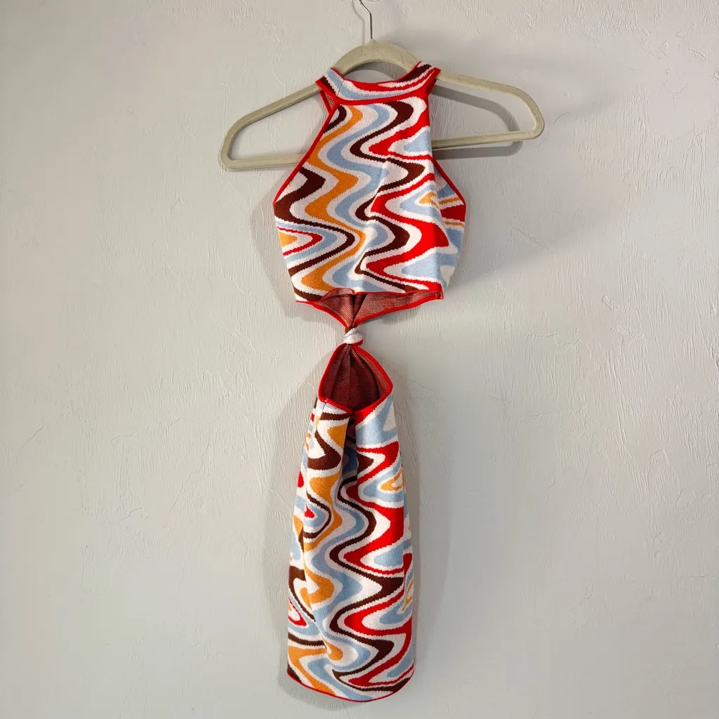 NWOT Princess Polly Savanna Multi Groovy Dress XS/S - Image 8