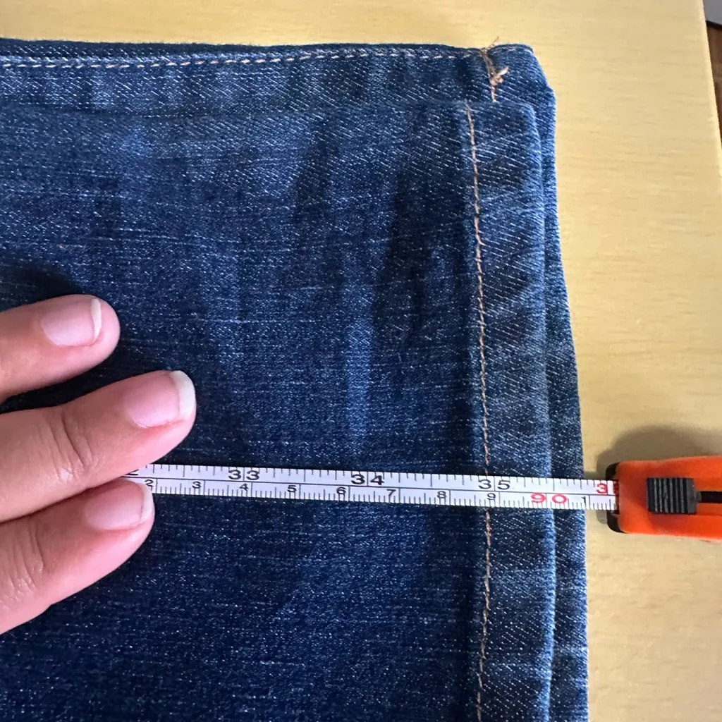 Nine West  Dark Blue Ankle Jeans - Image 5