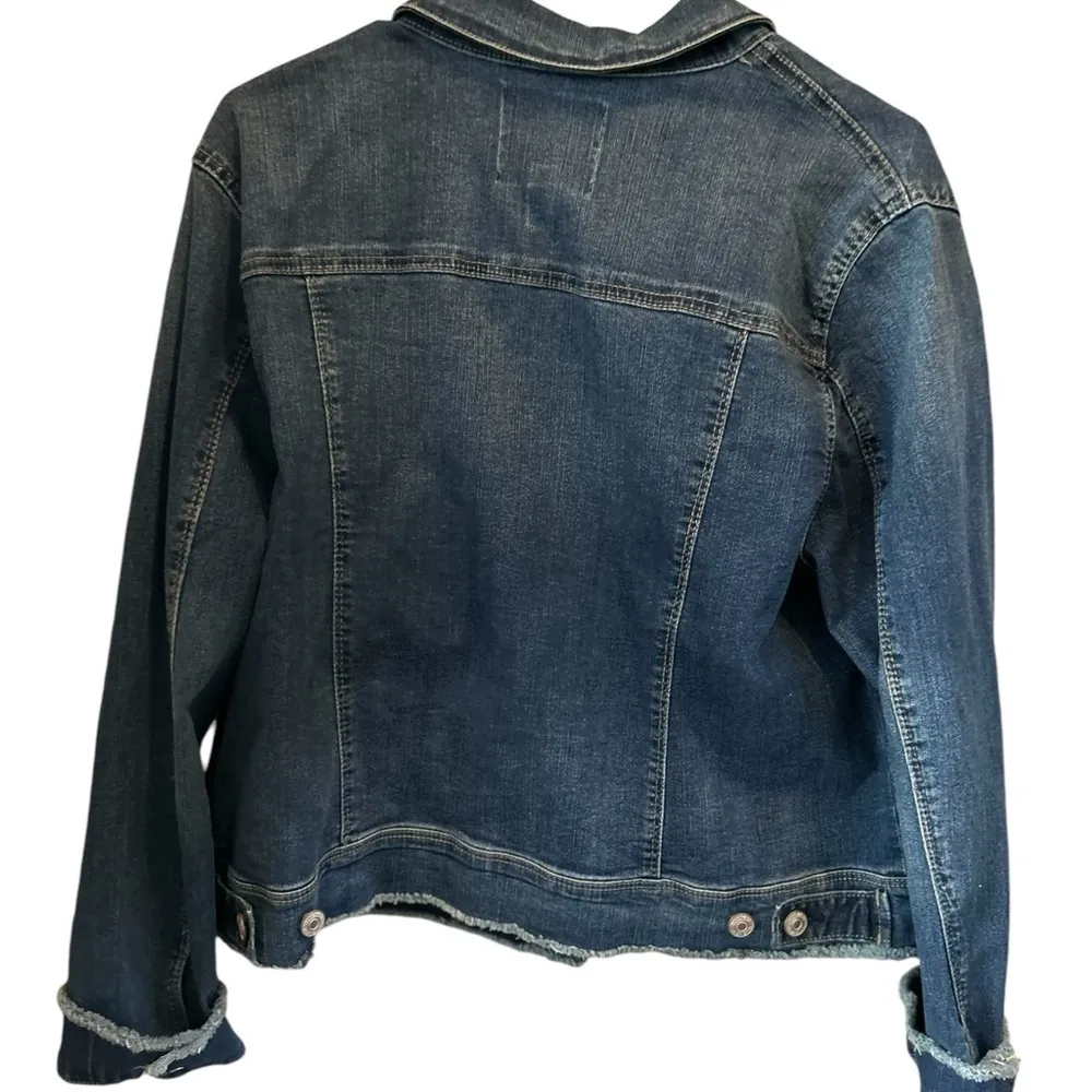 Nine West  Jean Jacket size xl - Image 8