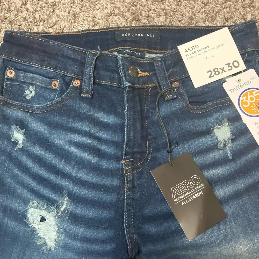 Aeropostale Super Skinny Aero Performance Denim - Image 3