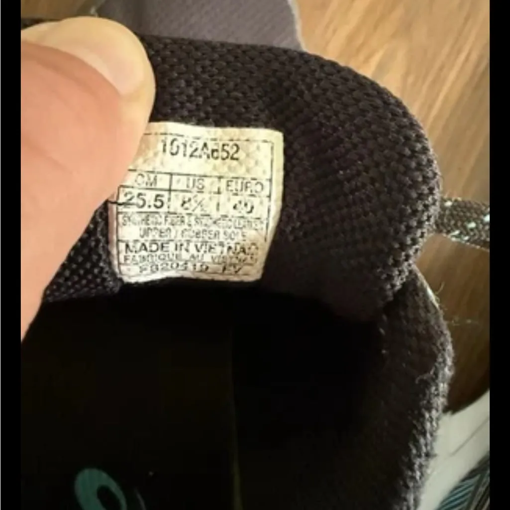 ASICS Gel Venture 7 Women’s Gray Blue Trail Running Shoes Size 8.5 W Sneakers - Image 14