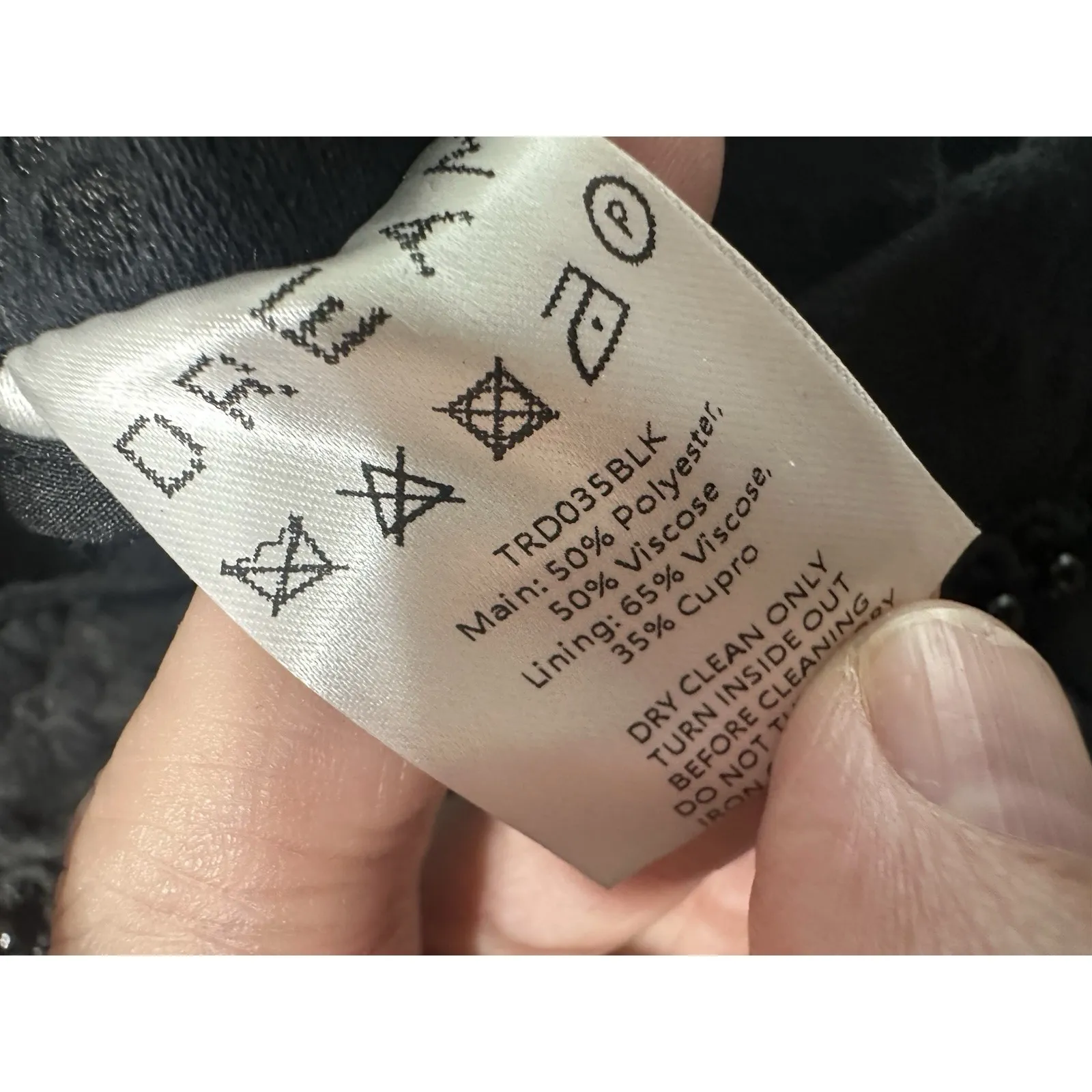 DREAM Sister Jane Black Floral‎ Jacquard Beaded High - Image 7