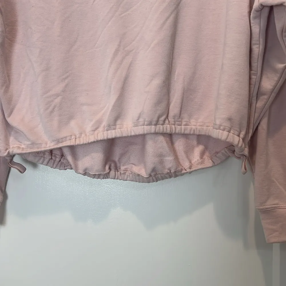 Fabletics Light Pink Monica cinched pull over size medium. - Image 5