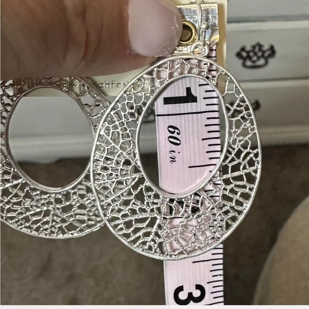 Webbed Pendant  Earrings‎ - Image 11