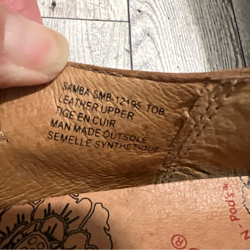 Taos Samba Mary Jane Shoes Women's Size 9 Brown Low Heels Pumps Comfort Work - Image 11