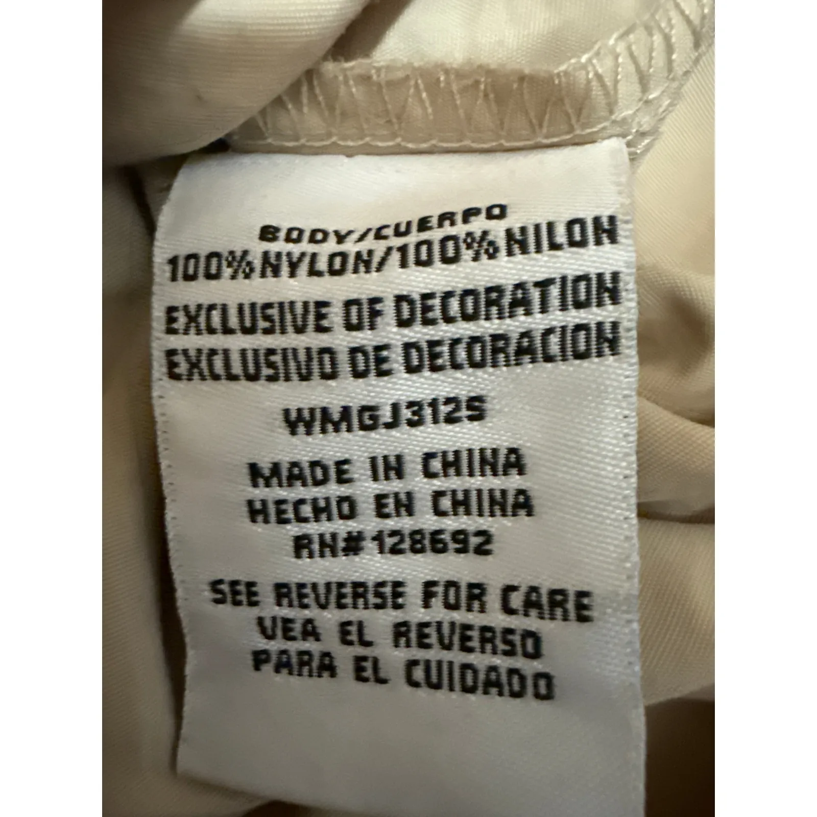 Madden NYC Women's Cream Full Zip Drawcord Long Sleeve Crop Bomber Coat Jacket S - Image 4