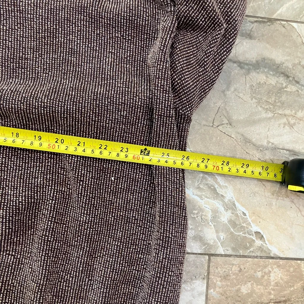 Nike Sweater Womens 2XL XXL Brown Therma Fit Pullover Yoga Mock Neck Sweatshirt - Image 4