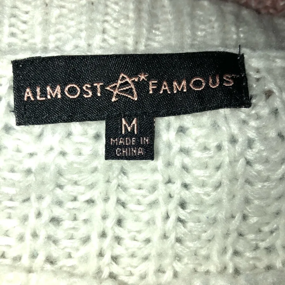Almost Famous striped cropped sweater - Image 4