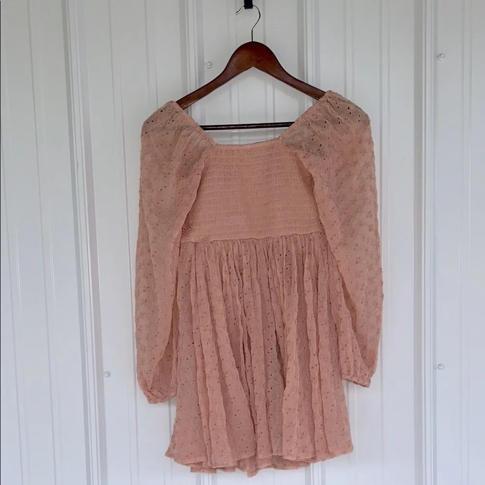 Free‎ People Malina Mini Dress Sun Blush Size X Small Nwot $168 - Image 5