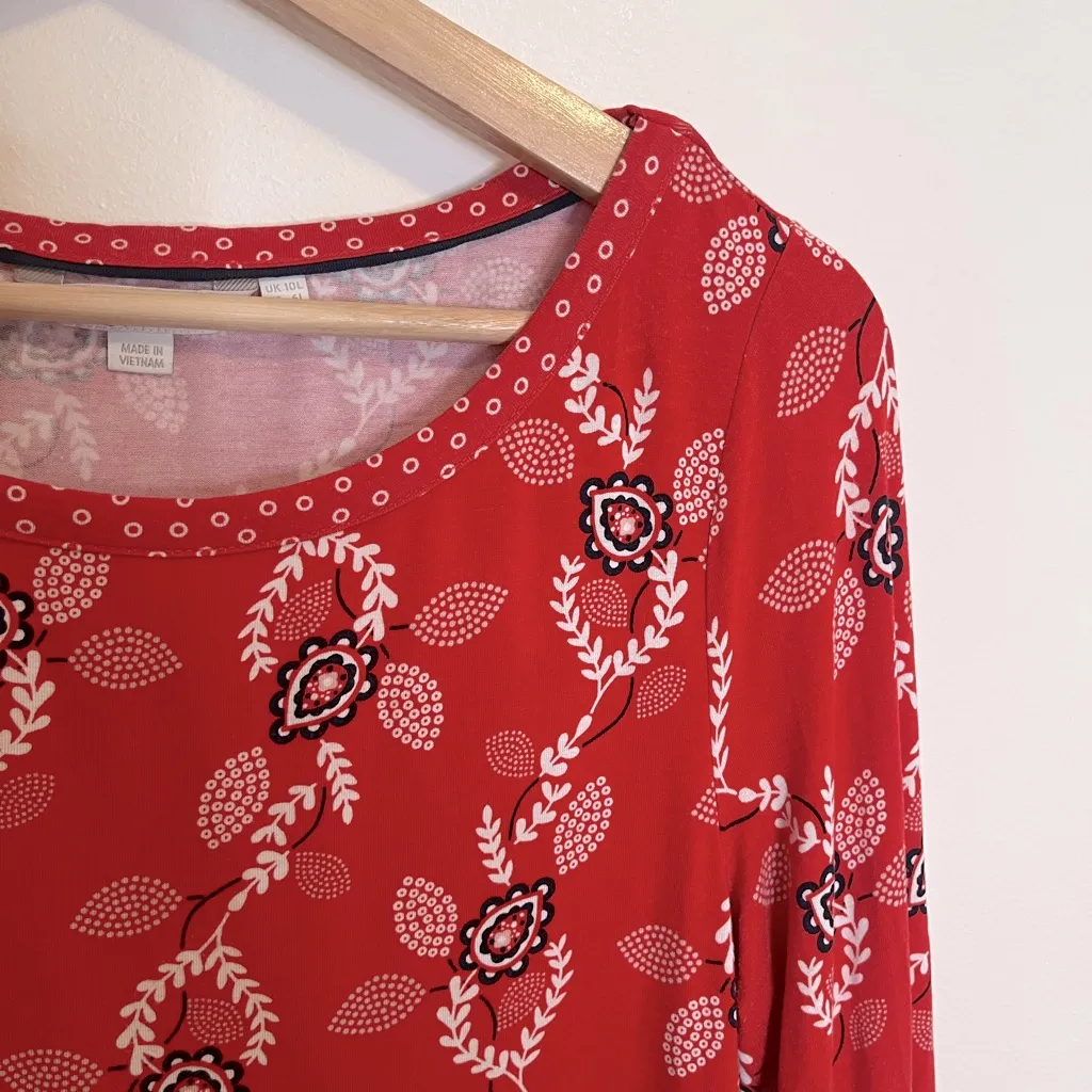 Boden Amy Jersey Tunic Red Size undefined - Image 6