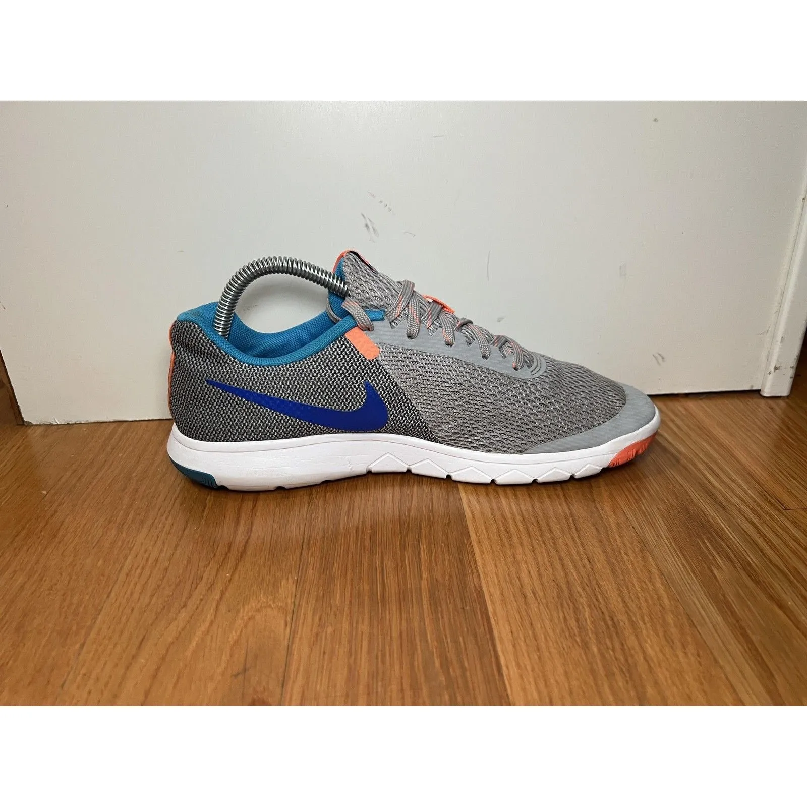 Nike Flex Experience RN 5 Shoes Womens Size 10 Gray Blue Running Sneakers - Image 5