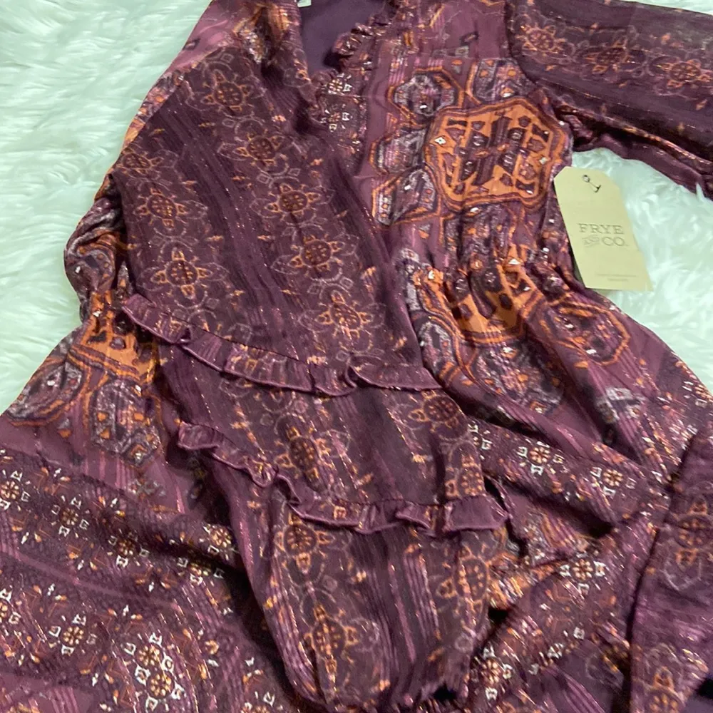 FRYE AND CO DRESS SIZE M BRAND NEW PERFECT WITH FRYE BOOTS LONG SLEEVES Size M - Image 8