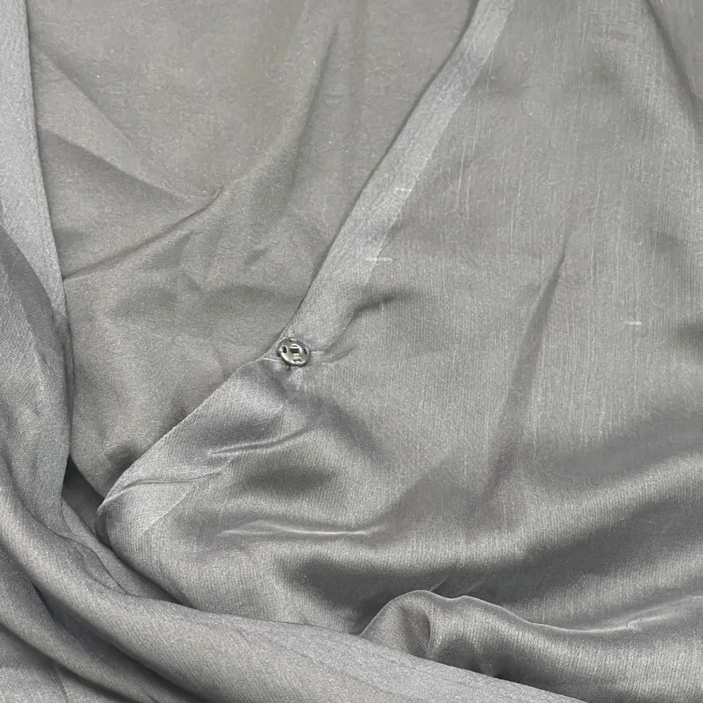 CUPSHE Floral Print Chiffon Mini Dress Women's Medium Long Sleeves Black‎ NEW - Image 13