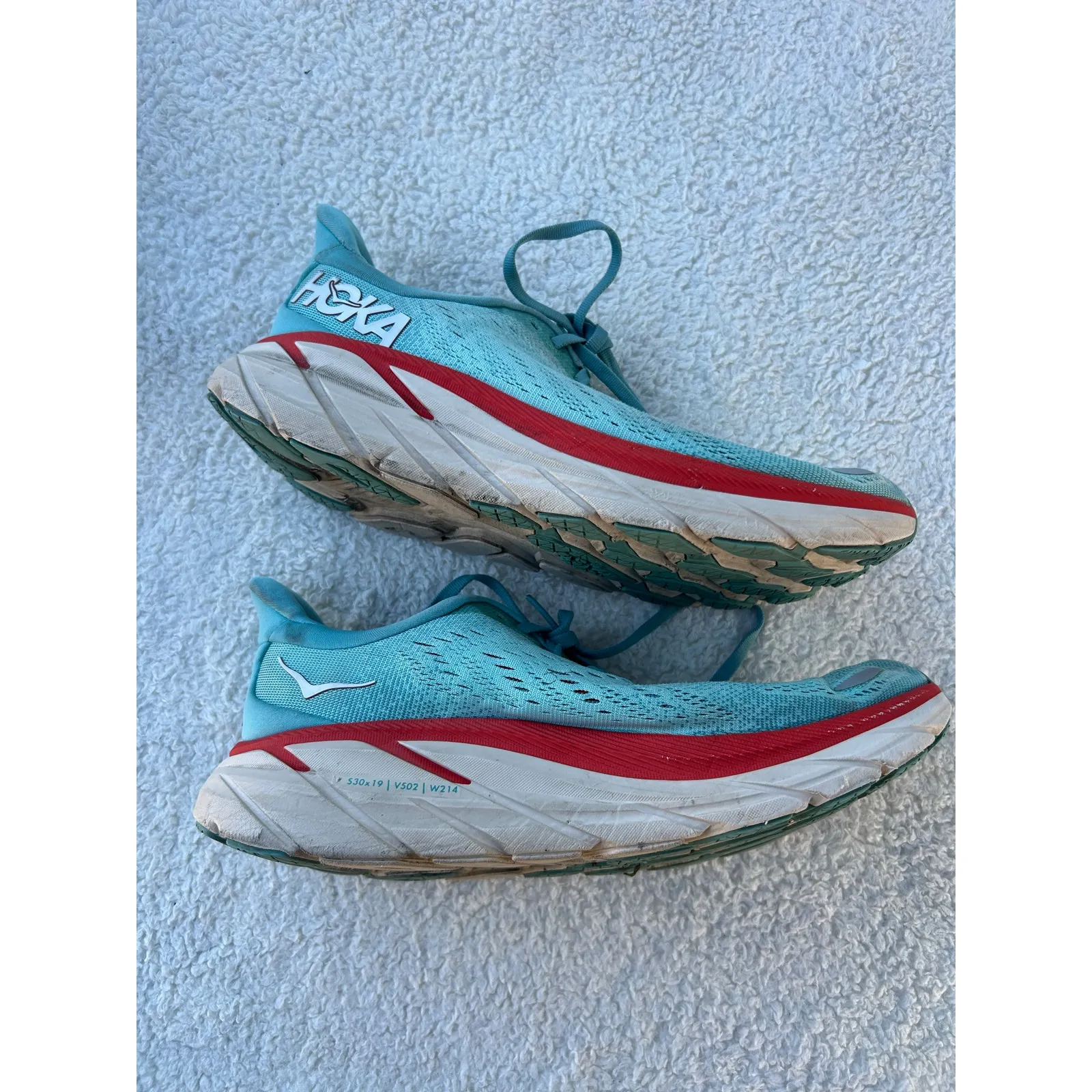 $80 HOKA Women’s Clifton 8 Max Cushioned Road Running Shoes Size 8B Blue - Image 6
