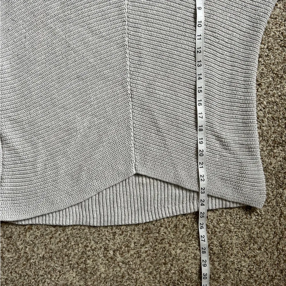 Rachel Zoe Grey Turtleneck Sweater Casual Comfy Neutral XS - Image 6