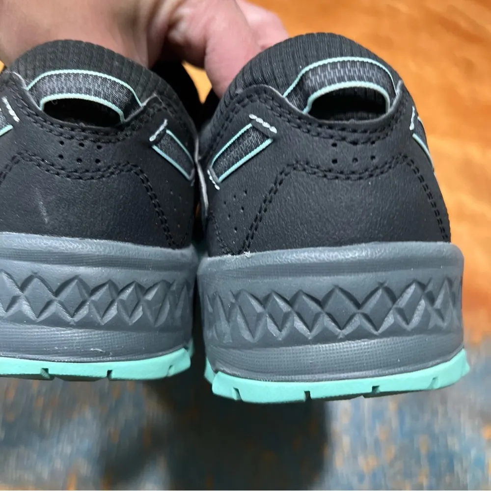 Saucony Excursion TR13 Trail Running Shoes size 8W gray black teal - Image 5