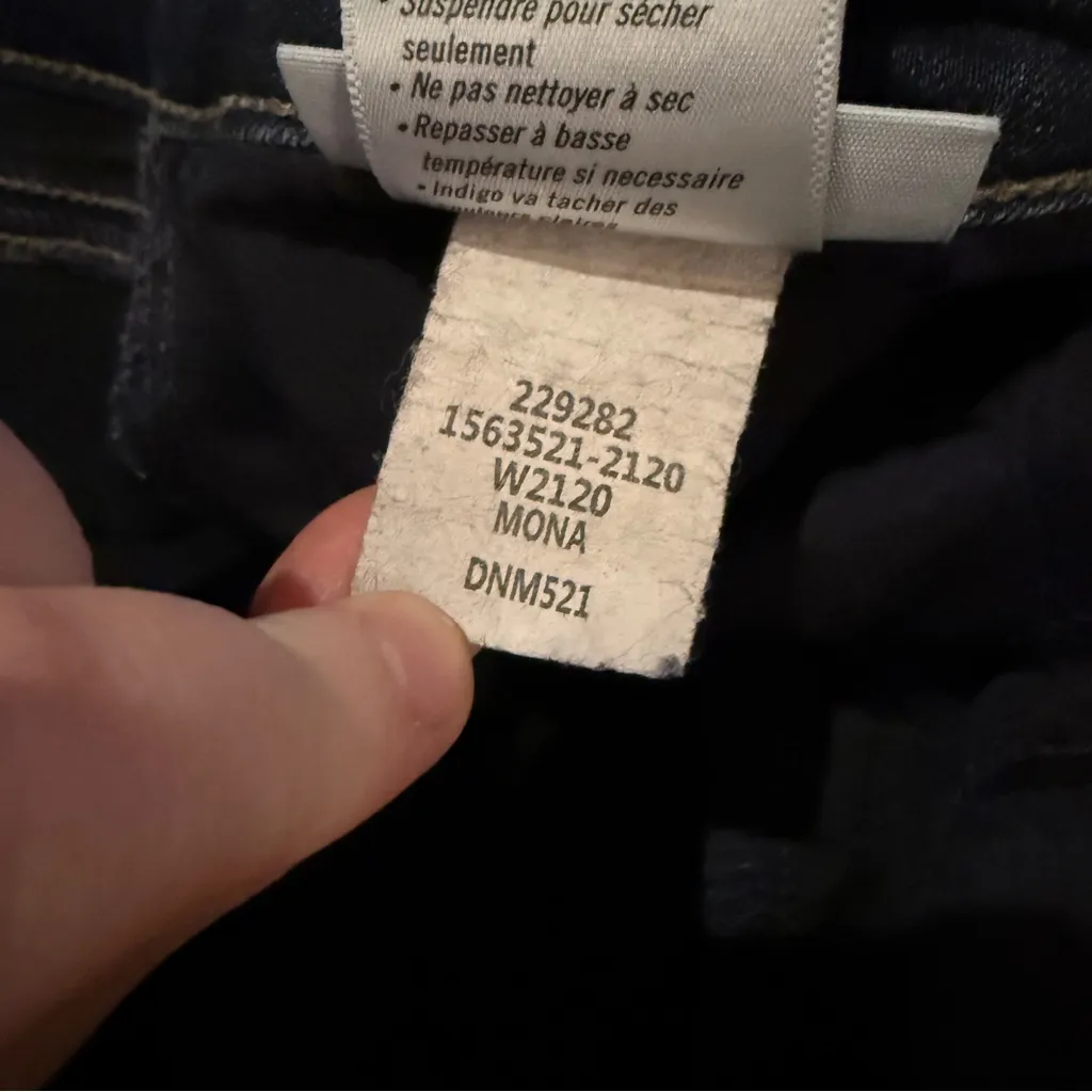 Paige Hoxton Ultra‎ Skinny Mona Dark Wash High Rise Jeans Sz 32 | 31.5" inseam - Image 9