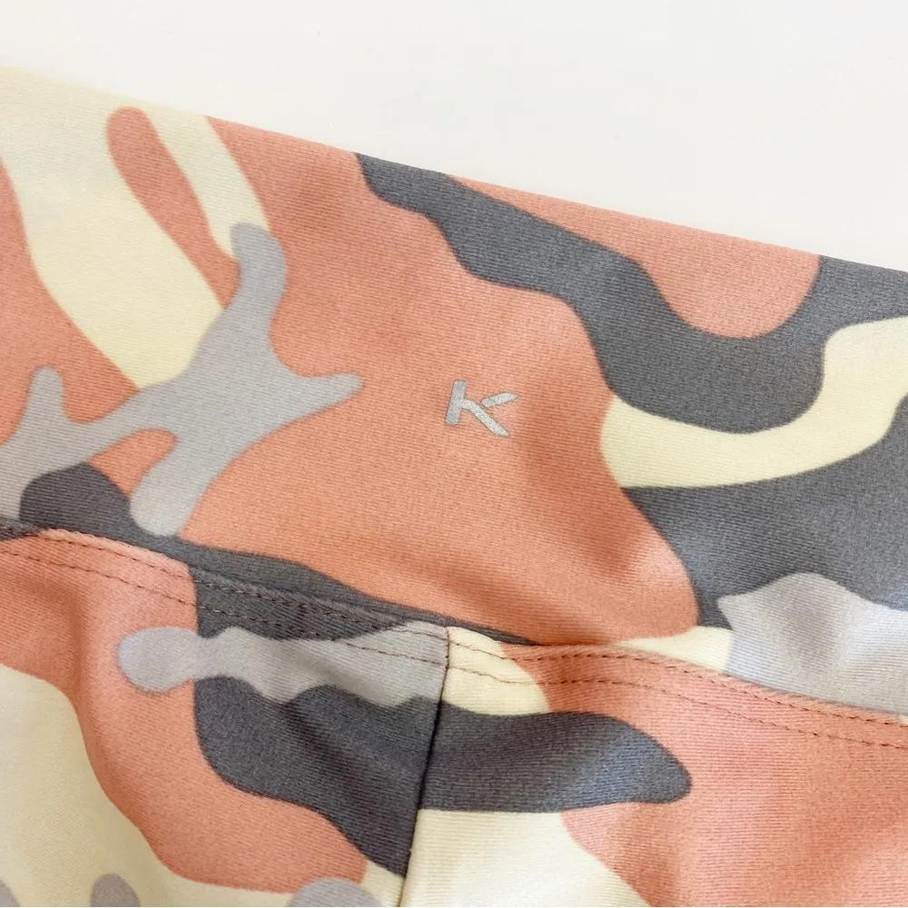 Koral Lustrous High Rise Leggings: Rose Quartz Camo Print - Image 9
