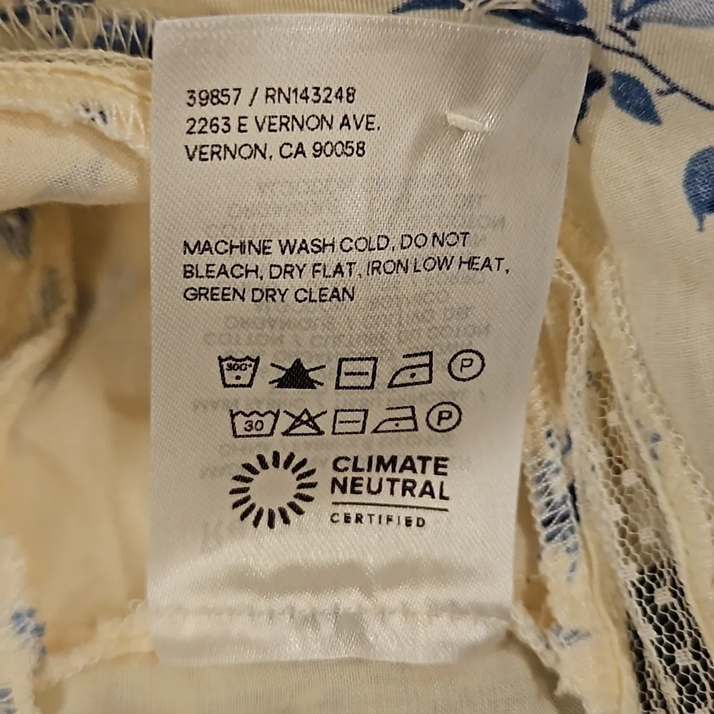 💕REFORMATION💕 Daphne Top ~ Orlaya Floral Print 10 NWT - Image 16