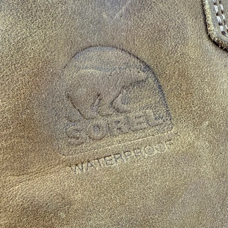 Sorel Out N About Women's Brown Suede Leather Lace Up Ankle Duck Boots Size 7 - Image 5