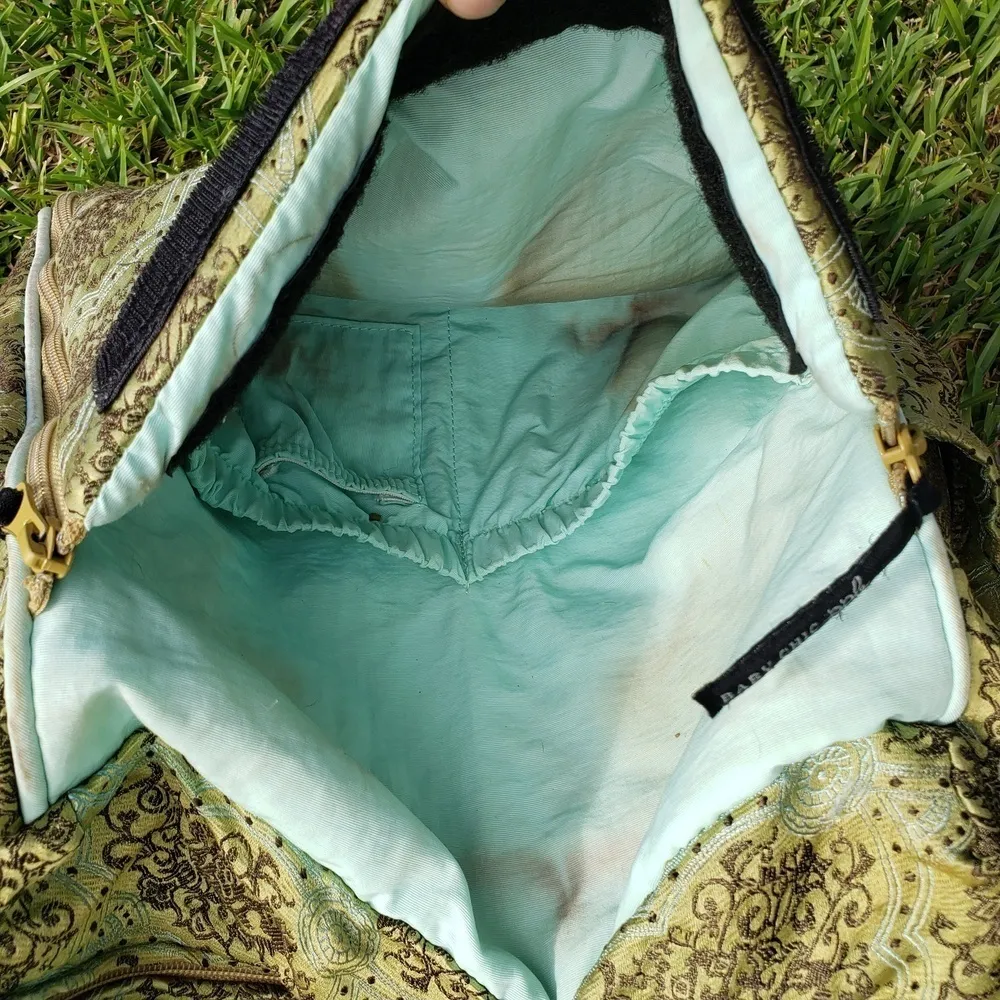 Petunia Pickle Bottom Boxy Backpack Diaper Bag Green Mint - Image 9